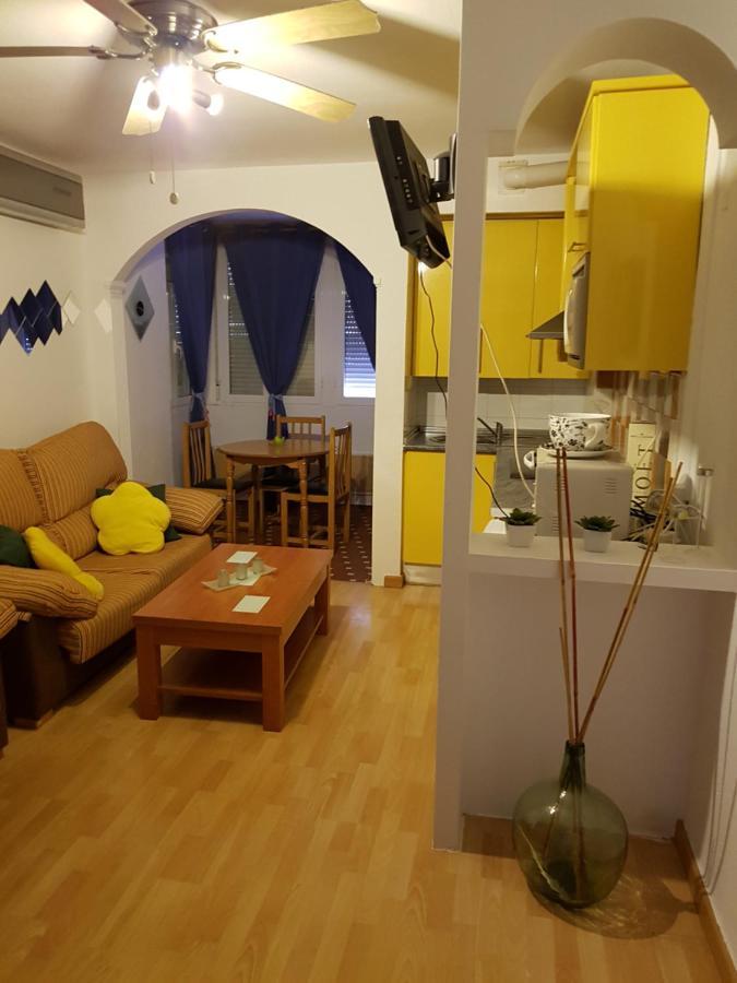 Apartamento Frente Al Mar Roquetas de Mar Bagian luar foto